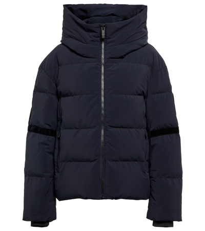 Fusalp Barsy Padded Hooded Down Ski Jacket In Noir