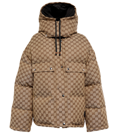 Gucci Down Jacket With Monogram In Default Title