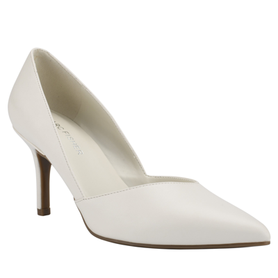 Marc Fisher Women's Tuscany Slip On Stiletto Dress Pumps In Ivory 150