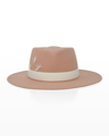 Gigi Burris Reagan Hat In Alabaster/tonal In White