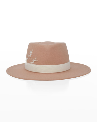 Gigi Burris Reagan Hat In Alabaster/tonal In White