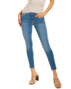 Frame Denim Le Skinny De Jeanne Cromwell Crop Jean In Blue