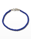 David Yurman Spiritual Beads Lapis Lazuli Bracelet In Lapis