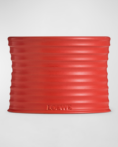 LOEWE MEDIUM TOMATO LEAVES CANDLE, 21.5 OZ.