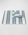 Matouk Apollo Stripe Tablecloth, 70" X 108"