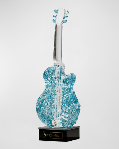 Kosta Boda Elvis Presley: Follow That Dream Limited Edition Crystal Guitar By Kjell Engman