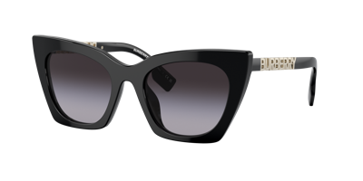 Burberry Woman Sunglass Be4372u Marianne In Grey Gradient
