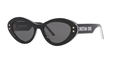 Dior Eyewear Butterfly Frame Sunglasses In Grey