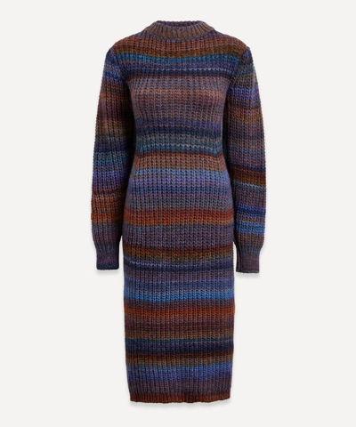 Sessun Arves Knitted Dress In Vassily Blue