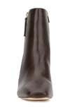 New York And Company Una Pointed Toe Bootie In Chocolate