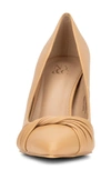 New York And Company Monique Twist Pump In Nude