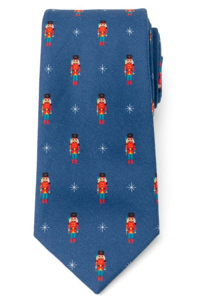 Cufflinks, Inc Nutcracker Silk Blend Tie In Blue