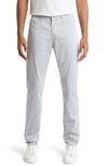 Ag Everett Airluxe Slim Straight Commuter Pants In White Sands