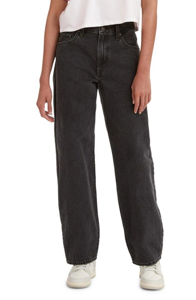 Levi's Baggy Dad Cropped Boot-cut Jeans In Boot Barn Stone