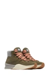 Sorel Women's Out N About Iii Conquest Booties Women's Shoes In Stone Green/paradox Pink