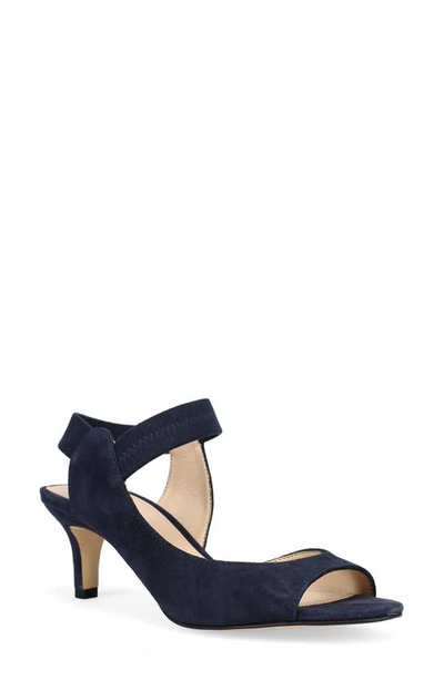 Pelle Moda Binni Half D'orsay Sandal In Midnight