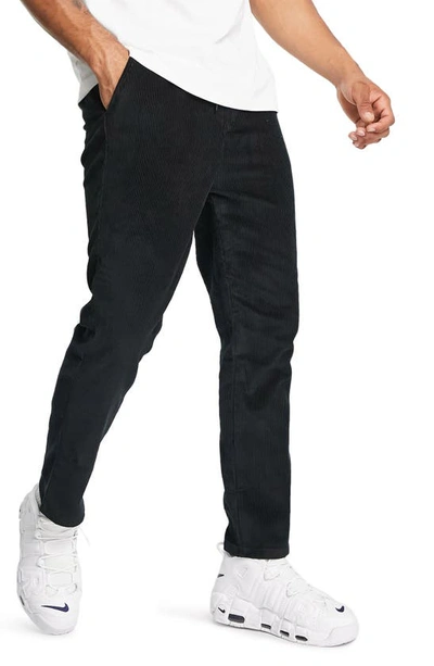 Asos Design Tall Slim Suit Trousers In Black