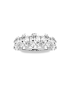 Saks Fifth Avenue Women's Build Your Own Collection 14k White Gold & 5 Lab Grown Oval Diamond Anniversary Band In 5 Tcw White Gold