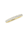 Saks Fifth Avenue Women's Build Your Own Collection 14k Yellow Gold & Lab Grown Round Diamond Eternity Band In 1 Tcw Yellow Gold