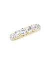 Saks Fifth Avenue Women's Build Your Own Collection 14k Yellow Gold & Lab Grown Round Diamond Eternity Band In 5 Tcw Yellow Gold