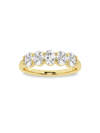 Saks Fifth Avenue Women's Build Your Own Collection 14k Yellow Gold & 5 Lab Grown Oval Diamond Anniversary Band In 1 Tcw Yellow Gold