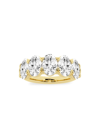 Saks Fifth Avenue Women's Build Your Own Collection 14k Yellow Gold & 5 Lab Grown Oval Diamond Anniversary Band In 4 Tcw Yellow Gold