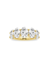 Saks Fifth Avenue Women's Build Your Own Collection 14k Yellow Gold & 5 Lab Grown Oval Diamond Anniversary Band In 5 Tcw Yellow Gold