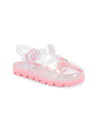Sophia Webster Babies' Little Girl's & Girl's Flamingo Jelly Sandals In Pink