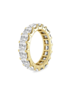 Saks Fifth Avenue Women's Build Your Own Collection 14k Yellow Gold & Natural Princess Diamond Eternity Band In 5 Tcw Yellow Gold