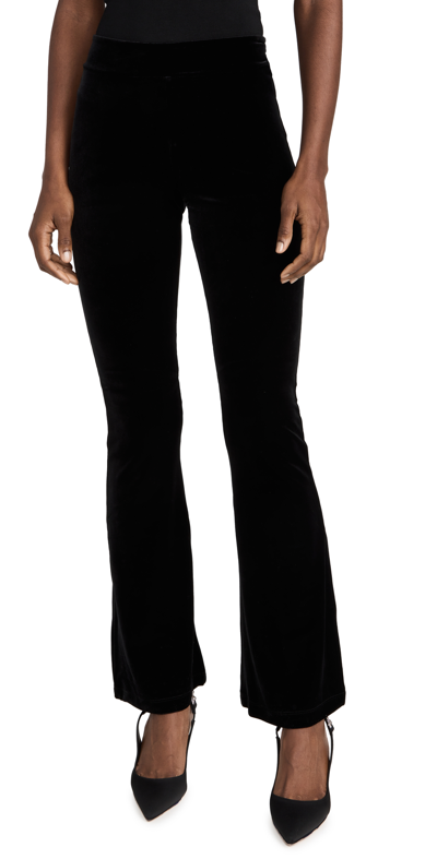 Commando Black Velvet Wide Leg Pant