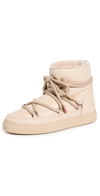 INUIKII FULL LEATHER SHEARLING SNEAKERS