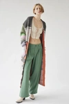Urban Outfitters Uo Martina Low-rise Trouser Pant In Green