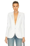 Saint Laurent Blazer In Shell