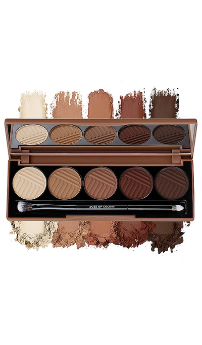 Dose Of Colors Baked Browns Eyeshadow Palette In N,a