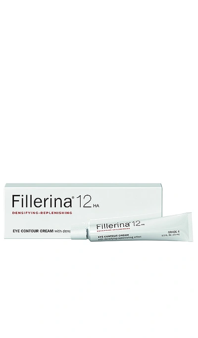 Fillerina 12ha Densifying Eye Contour Cream Grade 4 In White