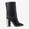 Jimmy Choo Woman Ankle Boots Black Size 9.5 Soft Leather In Black