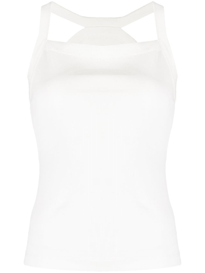 Dion Lee A-frame Reversible Tank Top In White