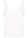 Osklen Scoop-neck Cotton Vest-top In White