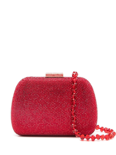 Serpui Angel Rubi Clutch In Red