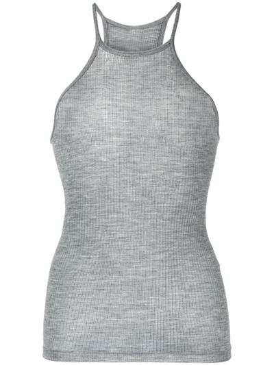 Dion Lee Seamless Core Tank Top In Grey