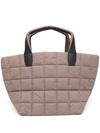 Veecollective Vee Collective Padded Mini Tote Bag In Neutrals