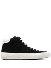 Philippe Model Man Sneakers Black Size 9 Soft Leather In Black