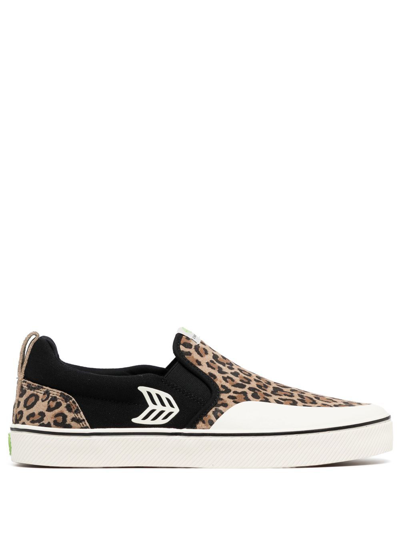 Cariuma Skate Pro Leopard Sneakers In Brown