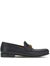 Ferragamo Man Loafers Black Size 8 Calfskin In Black