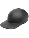 Givenchy Brand-embossed Rubber Baseball Cap In Black