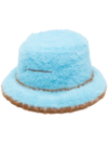 Jacquemus Women's Le Bob Neve Bucket Hat In Light Blue