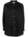Skall Studio Edgar Organic Cotton Shirt In Black