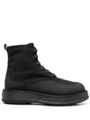 HOGAN UNTRADITIONAL LACE-UP ANKLE BOOTS