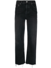 CITIZENS OF HUMANITY FLORENCE CROPPED STRAIGHT-LEG JEANS