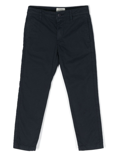 Hartford Kids' Tucson Cotton Trousers In 01 Navy